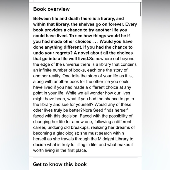 The Midnight Library by Matt Haig - Picture 4 of 7